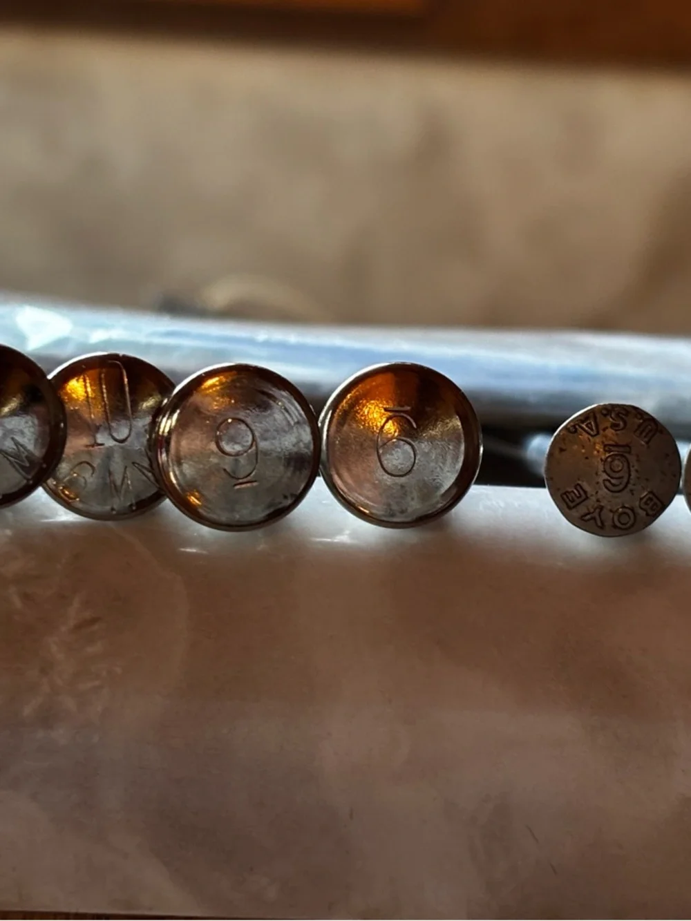 Vintage Knitting Bag with Multi Size Needles Floral Print Tote Bag - Picture 5 of 16